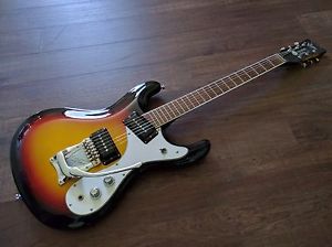 Mosrite Excellent '65 Reissue Electric Guitar - Ventures Model - Sunburst