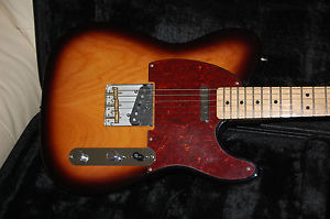 Nice 2015 Fender Baja Telecaster Sunburst w/Hardshell Case