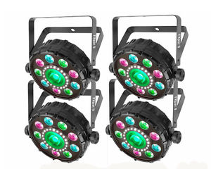 Chauvet DJ FXpar 9 Compact Multi Effect Par Light (4-pack) New