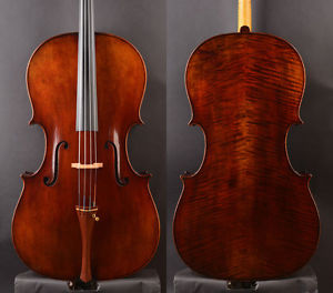 Super spruce!Best "Pietro Giacomo Rogeri" 1717 Copy cello