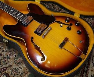 Gibson ES-335TD-made 1968 Used  w/ Hard case