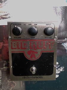 Vintage Electro-Harmonix Big Muff Pi BC239 Ram`s Head Fuzz V3 Rare Blue Diodes !