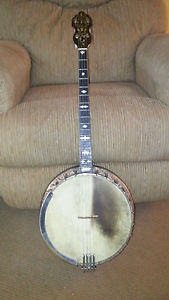 Bacon and Day Montana Silver Bell Tenor Banjo