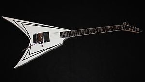 ESP LTD ALEXI-600 SCYTHE White V Electric Guitar