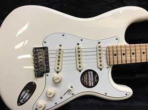 2015 NOS Fender American Standard Stratocaster W/HSC Olympic White