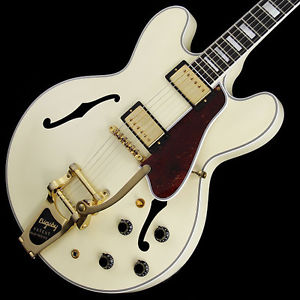 New Gibson Memphis Limited Run ES-355 w/Bigsby VOS 2016 Limited Run ClassicWhite