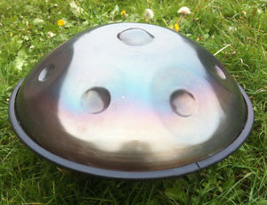 Handpan Hand Steel Drum Q-Handpan Kurd Scale (D) A Bb C D E F G A