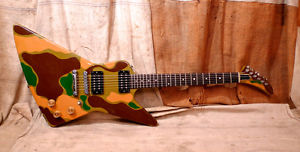 1984 Gibson Explorer Camouflage Custom Color