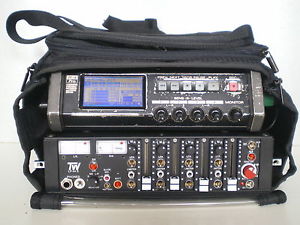 TW-LP44s 4in/4out Audio Portable Mixer/Edirol R-4 Pro Recorder w/SMPTE Time Code