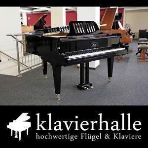 Sehr schöner, kleiner Ibach Flügel, 145cm, schwarz poliert - mit Renner-Mechanik