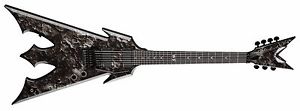 NEW! Dean Trident 7 Wayne Findlay Signature electric guitar with case