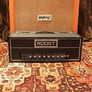 Vintage 1970s Roost SR22-R Reverb UK Built Valve Amplifier Head SERVICED Hiwatt