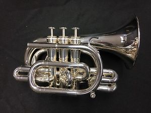 •Kanstul 905 Series Bb Pocket Trumpet 905-2 Silver