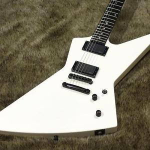 Special Sale!!! [USED]ESP MX-II Snow White Explorer Type Electric guitar, MIJ