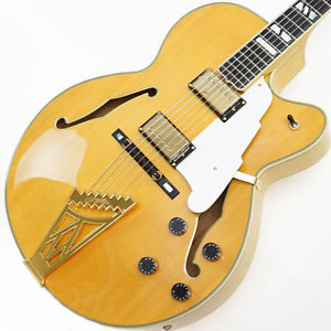 Free Shipping Used D'Angelico NYL-2 DH (Natural) Electric Guitar
