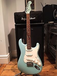 Ltd Ed Fender 09 American Standard Stratocaster -Matching Headstock -Daphne Blue