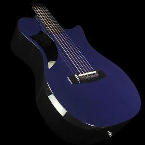 Journey Instruments OF660 Carbon Fiber Acoustic-Electric Guitar Navy Blue