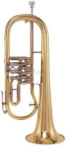 Stowasser SFH400X Flügelhorn in B - Messing lackiert
