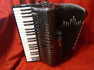 NEW Beltuna Piano Accordion Prestige IV Fly Black Double Tone Chamber LMMH 120