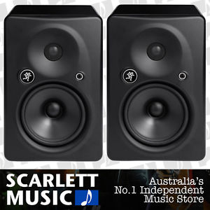 2x Mackie HR624mk2 6" 2-way Powered Studio Monitors HR624-mk2 *3 Years Warranty*