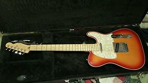 fender telecaster USA! 60th anniversary rare played 2 times! tons of extras!