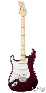 Fender Standard Stratocaster Guitar Left Handed Midnight Wine - 0144622575