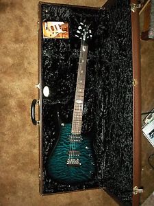 Music Man John Petrucci Ball Family Reserve BFR6 Bahama Blue Burst Finish