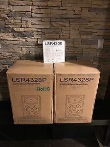 Brand New JBL LSR4328P Pak 8"(Pair of Powered Monitors Microphone, Remote, more)