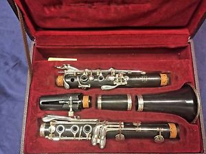 BUFFET CRAMPON E-11 WOOD CLARINET, MADE IN GERMANY, VANDOREN B45