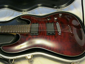 Schecter Damien special electric guitar - emg pickups - awesome sound