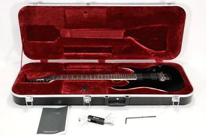 Ibanez Prestige RG2620ZE Black Electric Guitar w/HardCase From Japan Used #U343