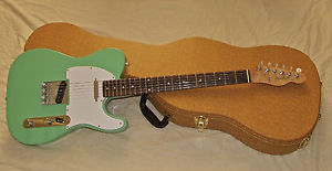 Surf Green Nitro Telecaster, Duncan Vintage Stack Pups, 5-Way Switching