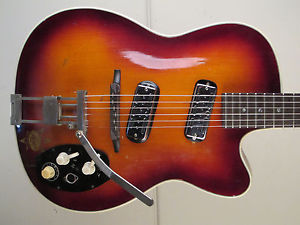 ♫ Circa 1965 HOYER "CLUB" Vollmassive Semi Archtop, vintage Jazzgitarre