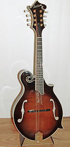 Larrivee F-33 Mandolin w/ Cedar Creek Custom Case Near Mint Awesome Flame Maple