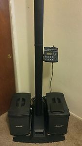 Bose L1 Model II w / Two B1 Base modules +T1 Tone match + Hard shell tower case
