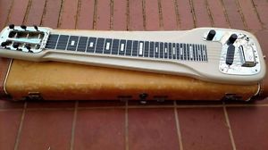VINTAGE 50's FENDER STEEL LAP GUITAR W/ CASE