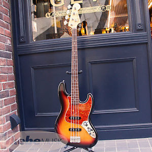 Fender American Vintage '62 Jazz Bass / 2Knob (3CS) Used  w/ Hard case
