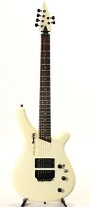 Rockoon TG-60 White Electric Guitar w/SoftCase From Japan Used #U340
