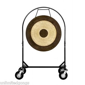 36" Chau Gong on Corps Design Marching Band Gong Stand with Mallet