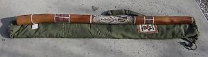 DIDGERIDOO & DINGO BAG C# STRINGYBARK WOOD made by SCOTT MILLER FREE SHIPPING