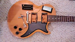Gibson 1977 L6S Deluxe vintage project w all parts to finish luthier repair ufix