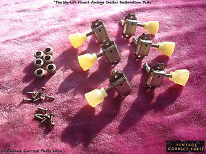 Vintage 1959 Gibson / Kluson Single Line Single Ring Tuners Les Paul Burst ES335