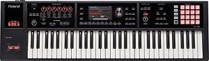 Roland FA-06 61 key synthesizer music workstation keyboard