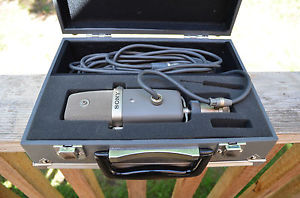SONY C-38B C38B Multi-Pattern Condenser Microphone w/ Original Case Rare!