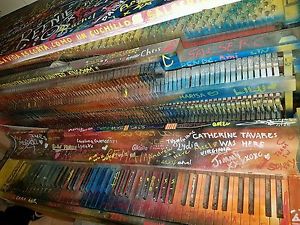 Piano Wood Colourful Very cool