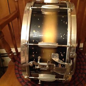 RADIO KING SNARE DRUM c1939-40 SLINGERLAND+NEAR MINT FACTORY SNARE WIRES