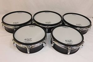 FIVE Roland Pad Package PD125 & PD105 BLACK THREE PD-125 TWO PD-105 TD-20