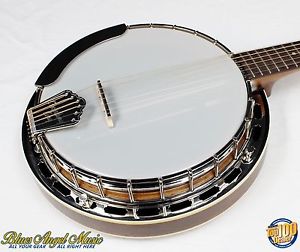 Recording King Madison 6-String Banjo RK-G25, Maple Resonator Neck & Rim! #21537