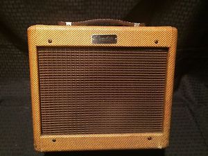1963  Fender Champ Tweed Amp - 5F1 circuit