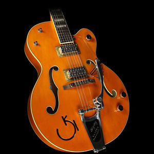 Gretsch G6120RHH Reverend Horton Heat Electric Guitar Orange Lacquer